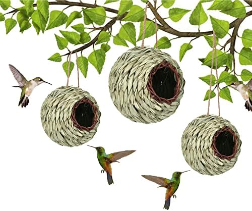 2023 najnovija viseća Kolibri gnijezda za Van, oblik lopte, ručno tkana, izdržljiva čvrsta, napravljena