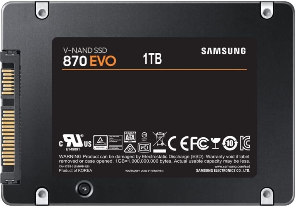 Samsung 870 Evo MZ-77E1T0E 1 TB SSD uređaj - 2,5 Interna - SATA