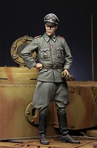 Goodmoel 1/35 Drugog svjetskog rata njemački tenkovski oficir smola vojnik model Kit / Nesastavljen i neobojen minijaturni komplet / XH-9737