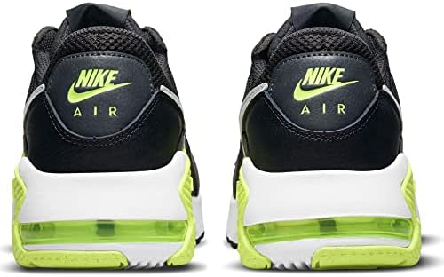 Nike Muške Air Max Excee sportske cipele, crne/Volt-bijele, 9.5
