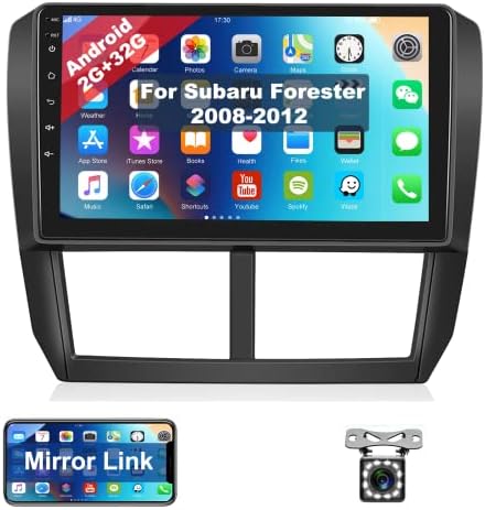 Android Car Stereo za Subaru Forester WRX Impreza 2009 2010 2010 2012 2G 32G Bluetooth auto radio 9-inčni
