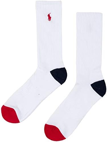 Polo Ralph Lauren čarape za posadu sa 6 paketa pete i Luka SZ 10-13 odgovara 6-12. 5