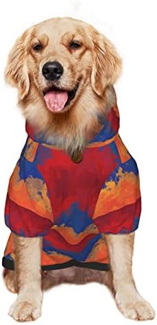 Armenska zastava Hoodie džemper sa džepom kostim odjeće sa kapuljačom za srednje velike pse