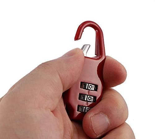 3 Broj kompozicije Kod Broj lozinke Kombinacija Padlock Travel Security Sef Lock Modna knjiga