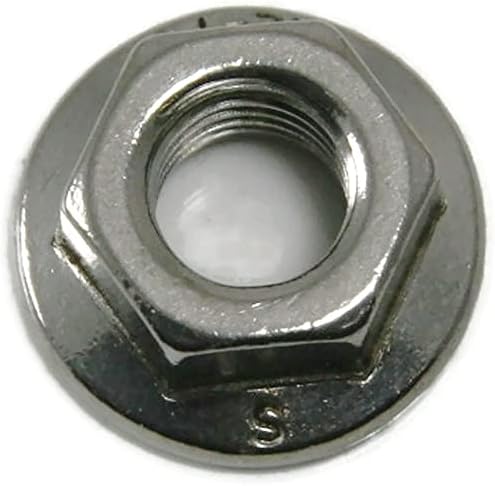 Šesterokutna Prirubnica od nehrđajućeg čelika nazubljena metrika 5mm x .8, količina 100