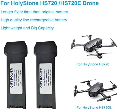 Beacon Pet 4300mAh 7,4V Zamjena lipo baterija za Holystone HS720 HS720E drone