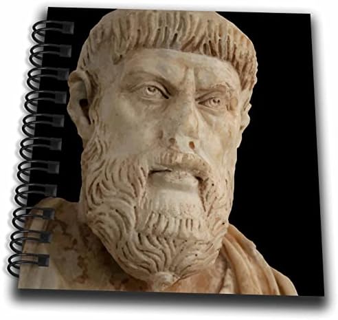 3Droza Aristotel Grčki filozofski statuu Afrodisias Vector Art - Crtanje knjiga