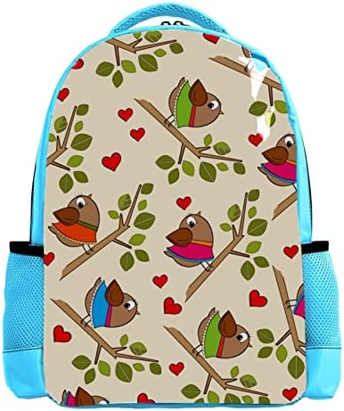 VBFOFBV ruksak za ženske pantalonske bakfa za laptop Travel Casual torba, crtana ptica lijepa životinja