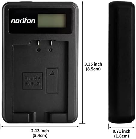 EN-EL21 LCD USB punjač za Nikon 1 V2 kameru i još mnogo toga