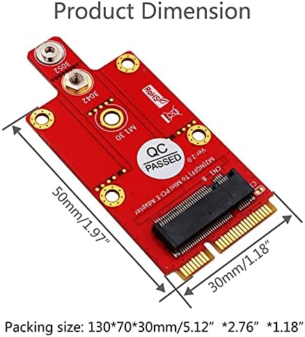 Konektori M. 2 ključ B na Mini PCIe PCI-E adapter Converter za 3g / 4g / 5g odvijač modula -