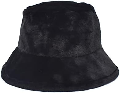 KEUSN zimski šešir za žene ženske jednobojne zimske termo Vjetrootporne kante Ribarski šešir
