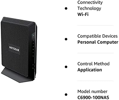 Netgear Nighthawk AC1900 DOCSIS 3.0 WiFi kablovski Modem ruter kombinacija za Xfinity od Comcast, Spectrum,