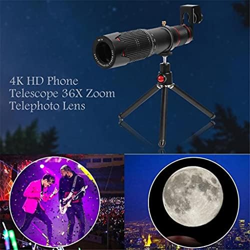 SLNFXC Universal 4K 36x optički zum fotoaparat Telefoto objektiv Mobilni teleskopski telefon
