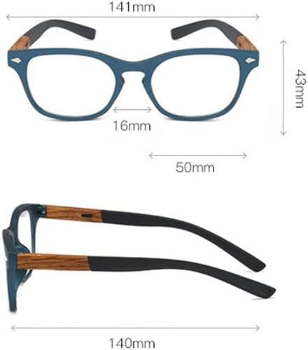 N / A Oprema za čitanje drveta za žene Muškarci Presbyopia Presbyopic naočale za oči