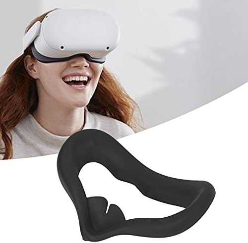Cutulamo VR, jastuk za lice Udobno praktični VR silikonski međusobno pokrivanje Znojnom svjetlosnom blokiranju