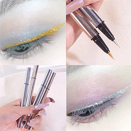 Outfmvch Highlighter Makeup Stick tečni Eyeliner Pen Black eye Liners dugotrajni tanki Makeup Eyeliner Pen Gel