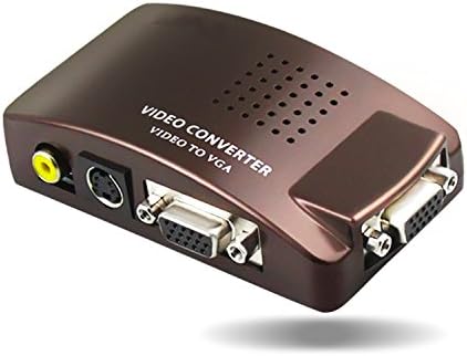 Rocsai 4 port 3-u 1-Out AV BNC do VGA pretvarač Adapter TV RCA Video Converter Switch adapter