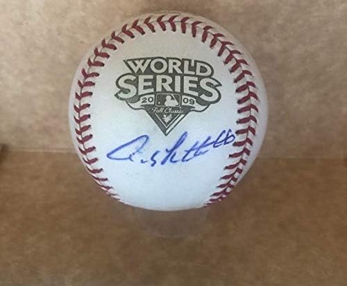 Andy Pettitte New York Yankees potpisao je auto 2009 Bejbol World Series Beckett X19373