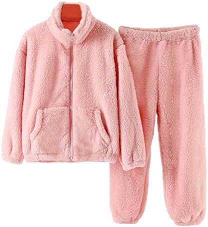 2pcs Toddler Boys Girls 'Winter Fleece Pajemma Set Warm Fleece Podudaranje PJS Spavaće odjeće Tors + Hlače