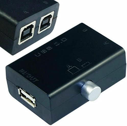 USB 1.1 / 2.0 Sharing Share Switch Box Hub 2 porta PC računar skener printer Manual