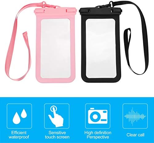 BESPORTBLE 2kom vodootporne torbe za telefon sa ekranom osetljivim na dodir torbe za telefon sa mobilnim