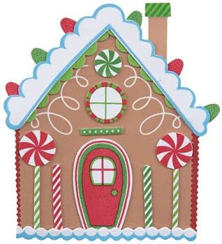 Kuća za kuću od medenjaka pjena Christmas Craft Kit- čini 24