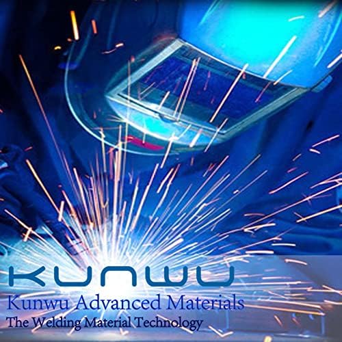 Kunwu ER70S-6 Blag čelična mig zavarivačka žica .030 inča - 2 lb x 1 pakovanje karbonskih čelika Čvrsta 4 kalem, 2 lb.)
