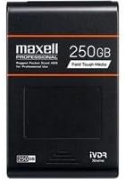 Maxell iVDR VC102 Dte uređaj za snimanje Video zapisa sa robusnim Hard diskom od 250 GB i Ivdr adapterom