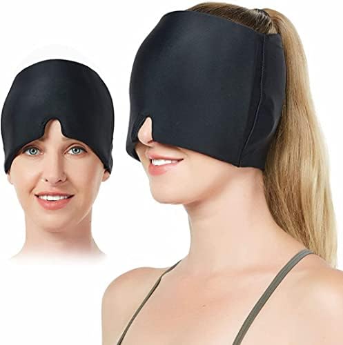 Wisexplorer headache Relief šešir za migrenu ,Strechable & amp; udoban omot za glavu za smanjenje migrene,