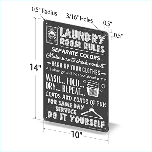 SmartSign velik pravni pravila za pranje rublja, Odvojene boje, provjerite džepove, mijenjaju se vijak