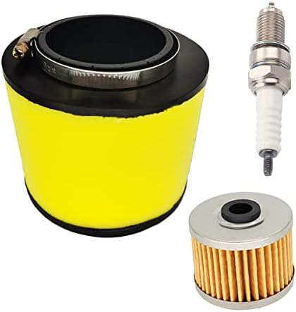 CDZWJ TRX 350 filter zraka + filter za ulje i svjećica, kompatibilan sa Honda Rancher TRX350FE