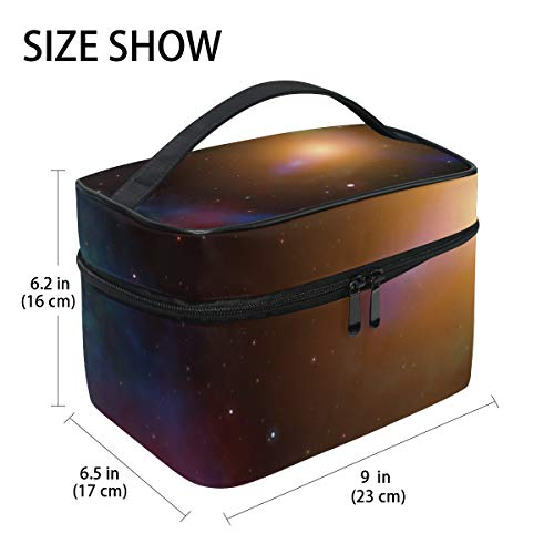 Prijenosna galaksična noćna putna kozmetička torba za šminku za šminku Case Organizer TURS CASE WC-Torba sa velikim kapacitetom za kozmetiku Make up Alati