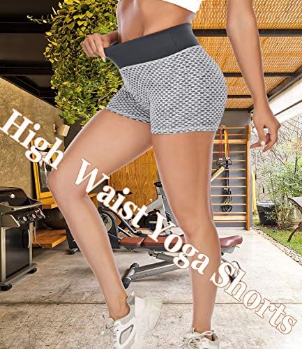 Hometa Buttle Booty Hotcy za žene za žene Scrounch Butch Hrambers High Struk Yoga kratke hlače