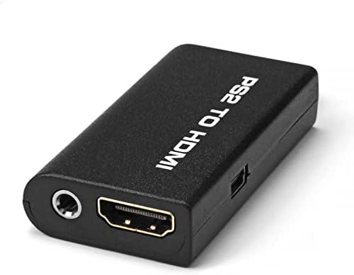 Bellestar PS2 to HDMI video pretvarač Adapter PS2 ulaz HDMI Audio izlaz za HDTV 3,5 mm podržava