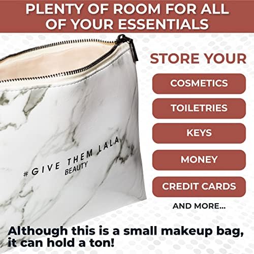 Dajte im Lala Beauty kozmetičku torbicu | putna torba za šminkanje s patentnim zatvaračem za torbicu