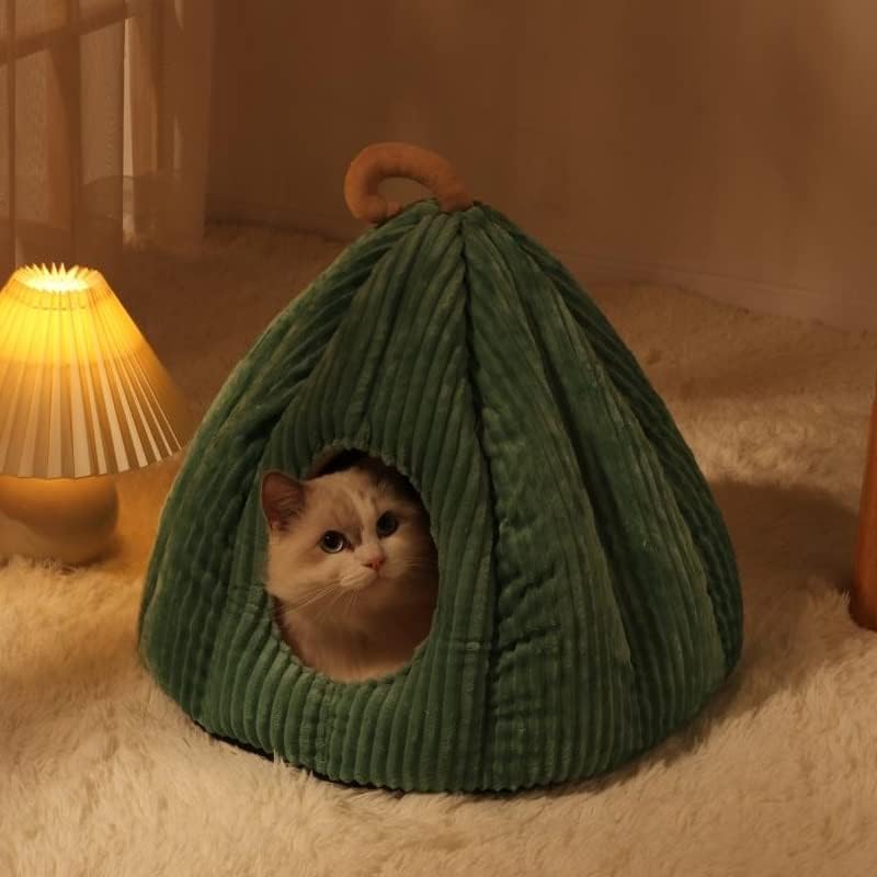 WXBDD krevet za mačke topla korpa za kućne ljubimce pseća Ležaljka jastuk za mačke šator za malu pseću prostirku koja se može prati