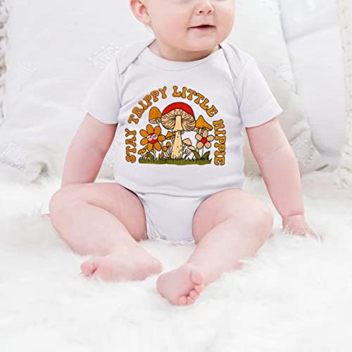 CM C & M Wodro Newborn Baby Girls Boys Onesie T-Majica Little Hipper Funny Bodysuit Romper Top Unisex Odjeća