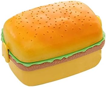 Hamburger ručak kid Bento kutija za prehrambenu kontejner Creative Burger Dječji ručak kutija za