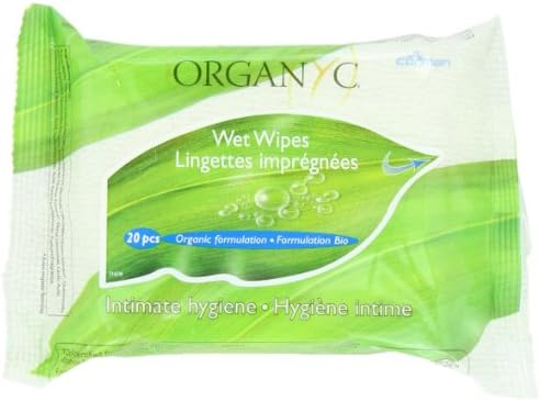 Organyc organske pamučne ženske higijenske maramice, paketi 20broj