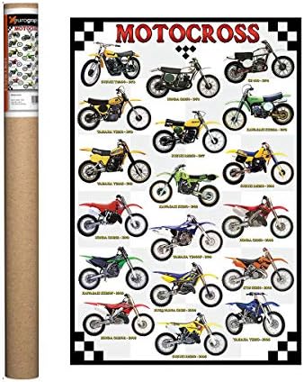 EuroGraphics Poster za motokros, 36 x 24 inča