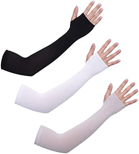 Crepuscolo 3 pari UV zaštitni rukavi za zaštitu od sunca - ledene svilene hlađenje rukava