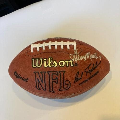 1986 New York Giants Super Bowl Champs Tim potpisao Wilson Nfl Football Steiner - AUTOGREMENT Fudbal