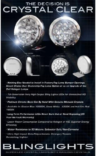 9000K plave LED svjetiljke za maglu kompatibilne sa 04-09 mazda RX8 RX-8 05 06 07