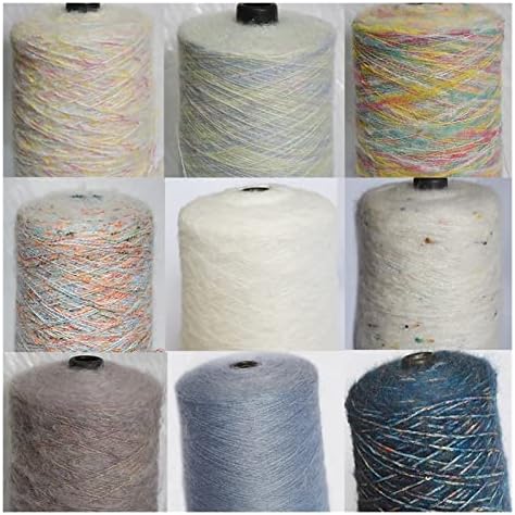 DOLELAI 500g pređa za ručno pletenje Segment obojene dječje vunene pređe pleteno tkanje heklanje Meki zdravstveni