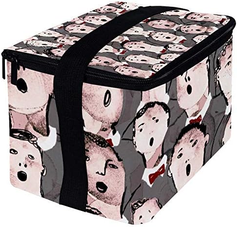 Nepropusna kutija za ručak, izolovana Bento kutija za muškarce i žene za odrasle, kanta za ručak za