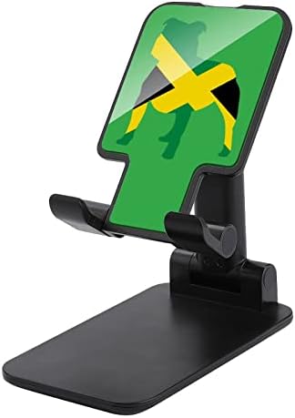 Pitbull Jamaica zastava tiskani sklopivi stolni nosač mobitela Podesivi pribor za štand za turistički ured