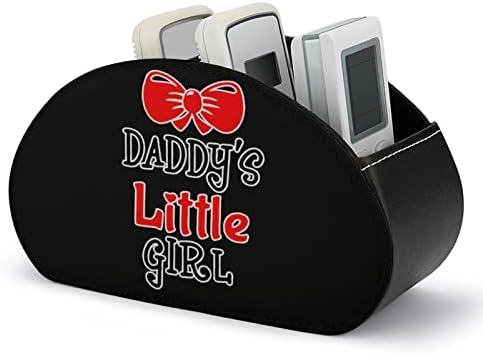 Tata Little Girl Daljinski upravljač Držač PU kožni daljinski caddy Tray Bedsside stol stola Organizator box