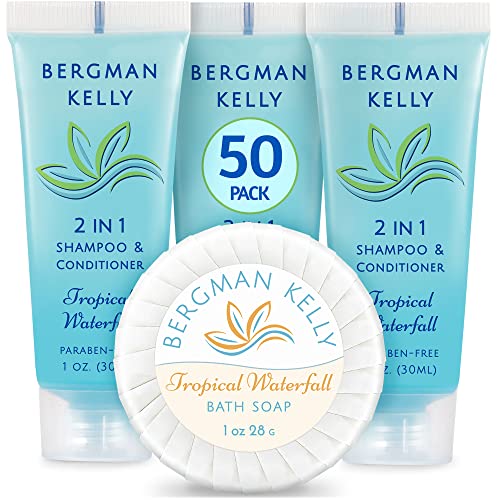 Bergman Kelly okrugli sapun, 2-komadni set šampona i regenerator, oduševite svoje goste sa revitaliziranjem i osvježavajućim sanitarnim toalizama i pogodnostima hotela