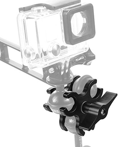 Mingchuan 3 rupe / 2 rupe aluminijum podvodna stezaljka montira leptir Clip ronilački nosač nosač stativ adapter kompatibilan za GoPro SLR DJI osmo akcijske kamere