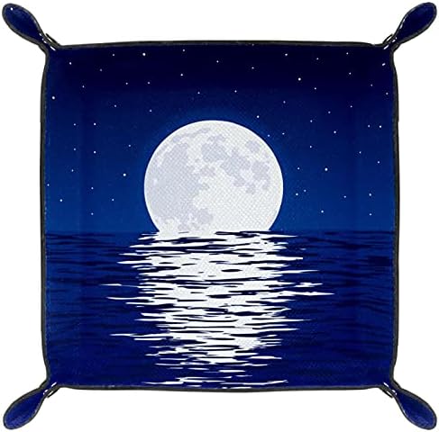 Morski mjesec uzorak pored vanity ladice za noćni ili ulazni način